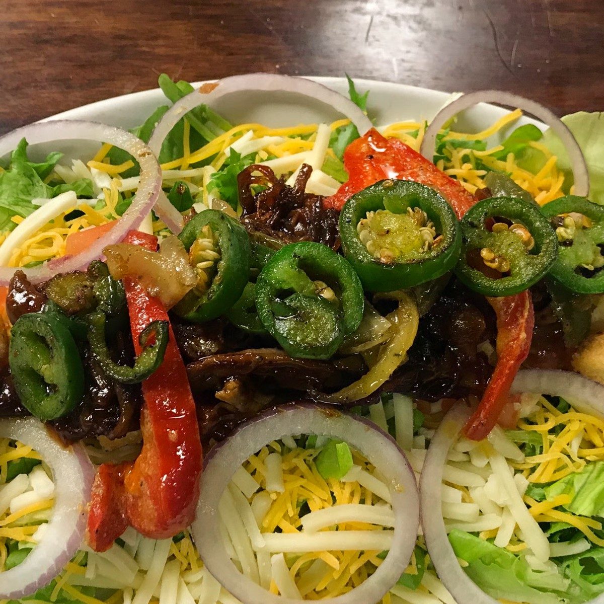 Beef Brisket Salad.