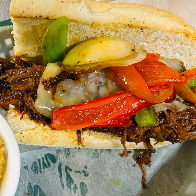 Smoked Brisket Sammie.