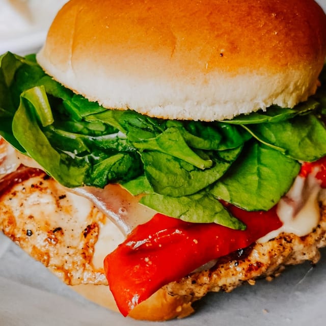 Rustic Grilled Chicken Sammie.