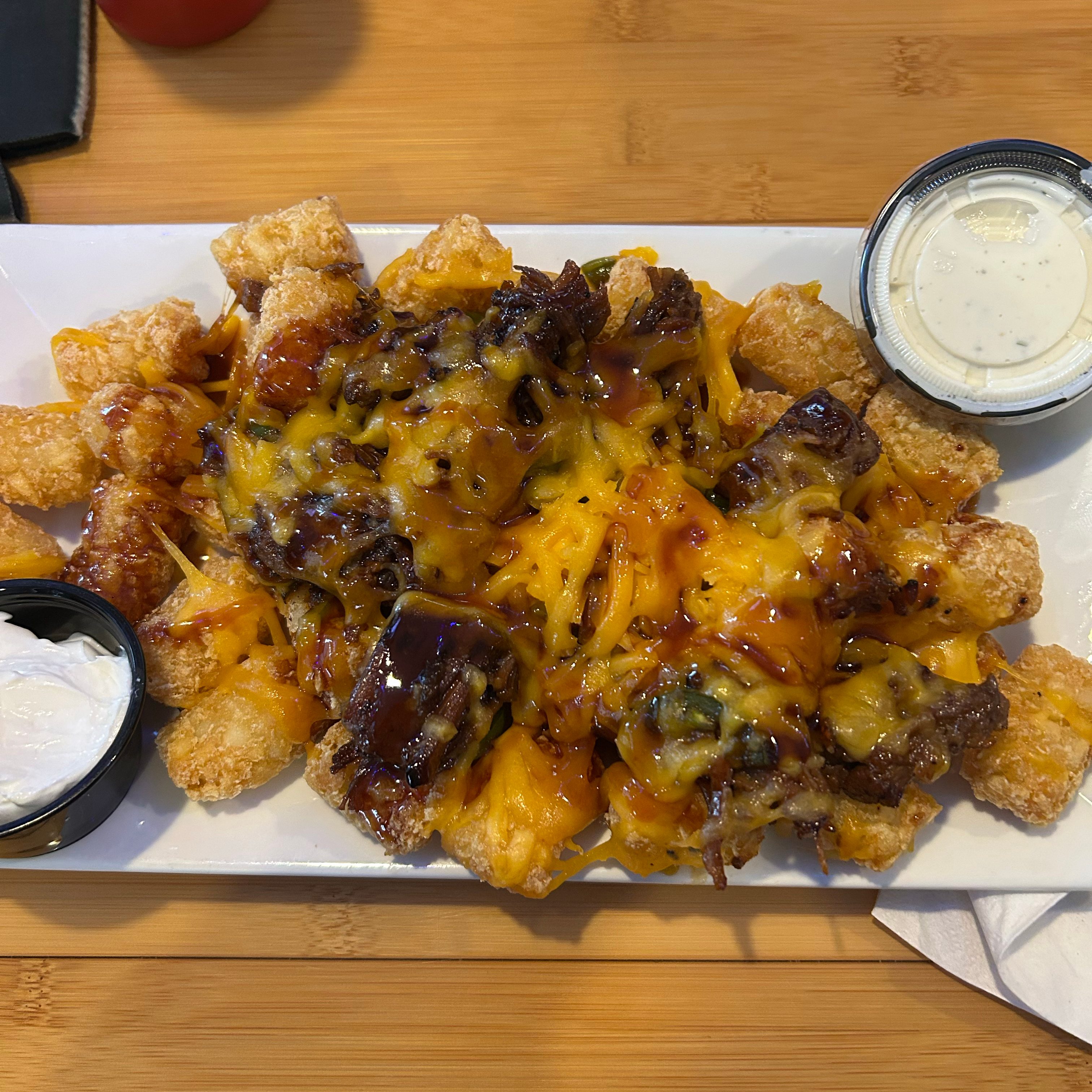 Tater's (Nate's) Loaded Tots.