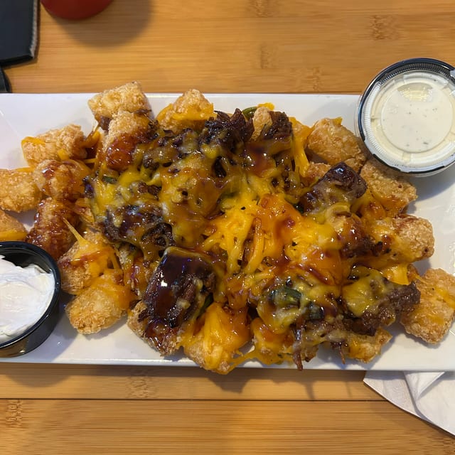 Tater's (Nate's) Loaded Tots.